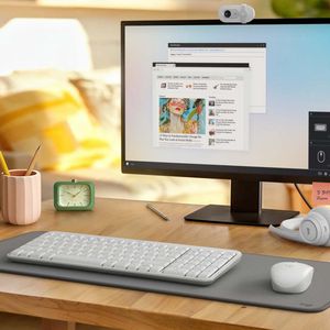 Logitech MK250 - Toetsenbord - Grijs