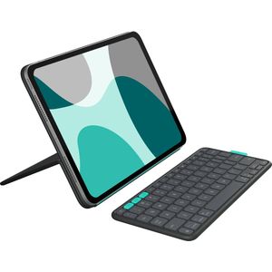 Logitech Flip Folio - Toetsenbordhoes - Grafiet - Voor iPad Pro 11 inch & iPad Air 11 inch