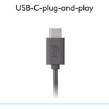 Logitech H390 - Computer Headset - Bedraad - USB - Ruisonderdrukkende Microfoon