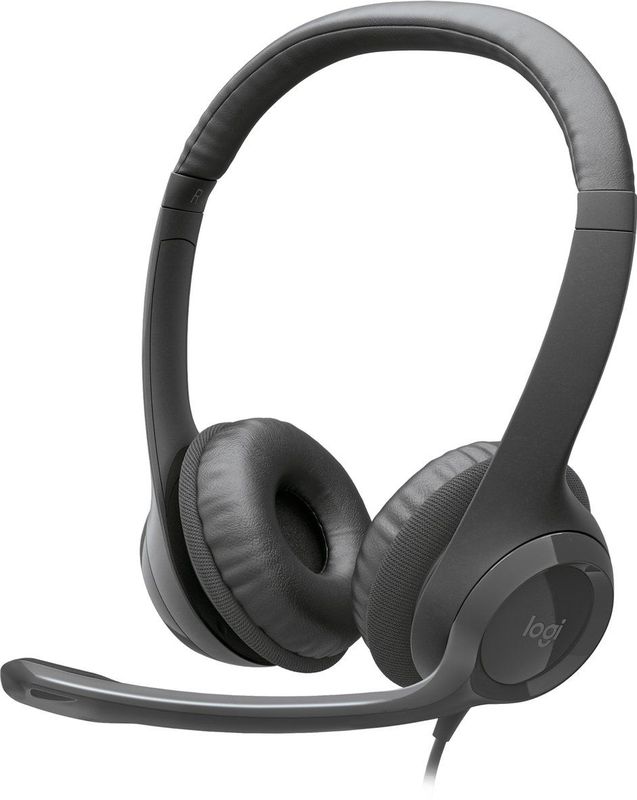 Logitech H390 - Computer Headset - Bedraad - USB - Ruisonderdrukkende Microfoon