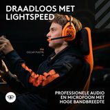 Logitech G Astro A50 - Draadloze Gaming Headset - Papaya - McLaren Edition
