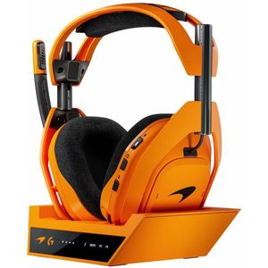 Logitech G Astro A50 - Draadloze Gaming Headset - Papaya - McLaren Edition