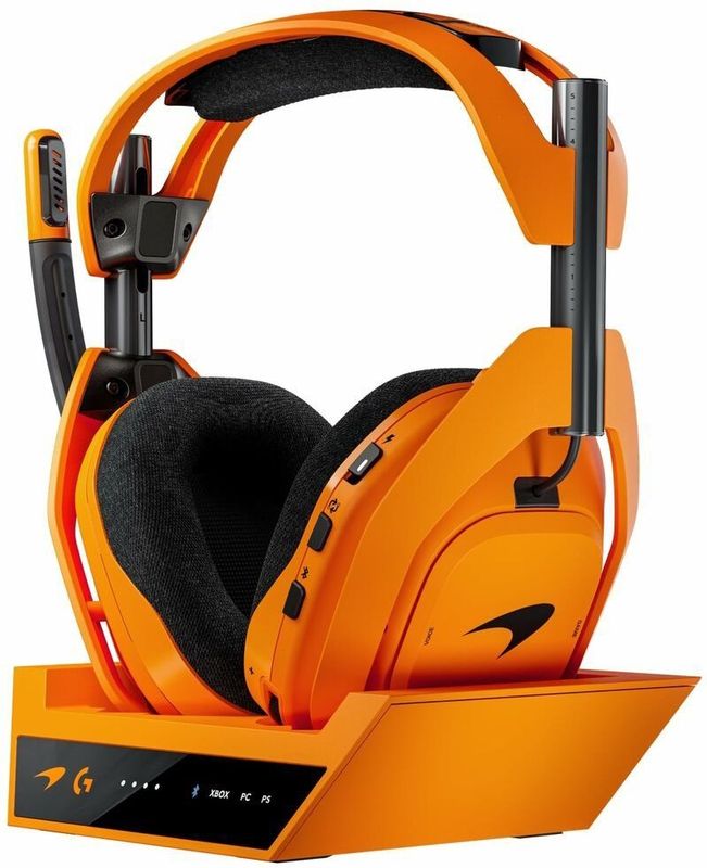 Logitech G Astro A50 - Draadloze Gaming Headset - Papaya - McLaren Edition