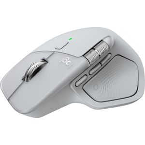 Logitech - MX Master 4 - Ergonomische muis - Off-White - Optisch - 9 knoppen
