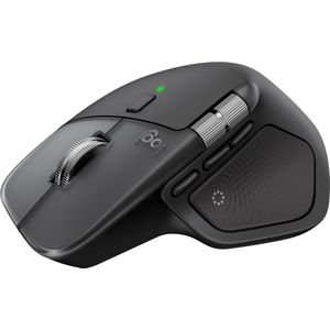 Logitech - MX Master 4 for Mac - Ergonomische Muis - Zwart - Optisch - 9 Knoppen