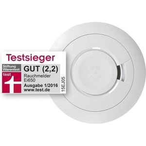Ei Electronics - Ei650RF - Rookmelder - Wit - Ingebouwde Batterij