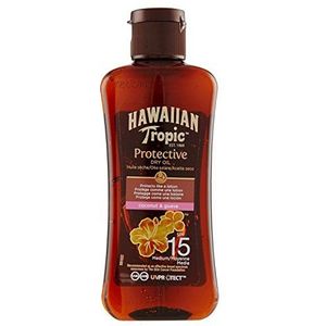 Hawaiian Tropic PROTECTIVE DRY OIL SPF 15, format voyage -100 ml