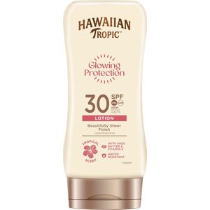Hawaiian Tropic - Glowing Protection - Zonnebrandmelk - SPF 30 - 180 ml