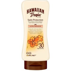 6x Hawaiian Tropic Zonnebrand Lotion Hydratation SPF 30 180 ml