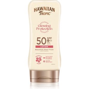 6x Hawaiian Tropic Zonnebrand Lotion Hydratation SPF 50 180 ml