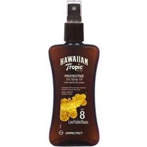 Beschermende Olie Coconut & Papaya Hawaiian Tropic Spf 8 (200 ml) 8 (200 ml)