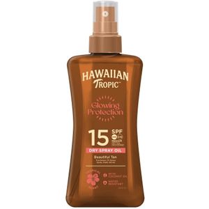 Hawaiian Tropic - Dry Oil Spray - Zonnebrand - SPF 15 - Hydraterend