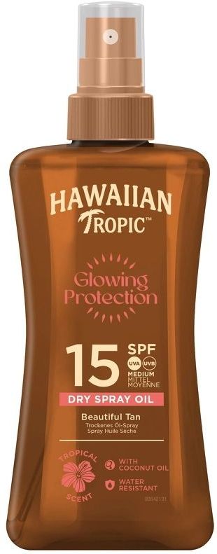 Hawaiian Tropic Zonneolie Protective Dry Spray SPF 15 200 ml