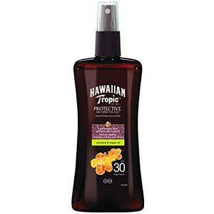 Zonnebrandolie Hawaiian Tropic SPF 30 Kokosnoot Argan (200 ml)