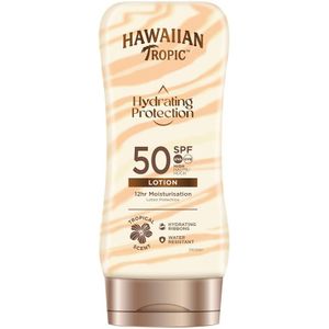 Hawaiian Tropic Hydrating Protection Lotion Zonnebrandcrème voor Lichaam SPF 50 180 ml