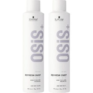 Schwarzkopf Professional - Refresh Dust - Dry shampoo for hair volume - voordeelverpakking - 2 x 300ml
