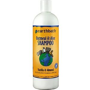 EARTHBATH Shampoo voor huisdieren, havermout en aloë vera, verlicht jeuk