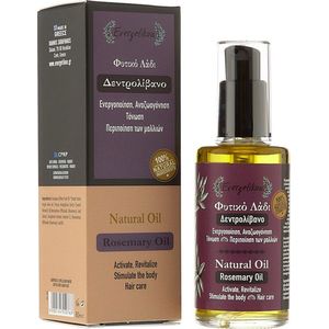 Haarolie - Rozemarijn Olie Voor In Het Haar - Rosemary Oil - 100% Natuurlijk - Evergetikon - 60 ml