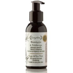 Gezichtsreiniger Salie & Tea Tree - Vette huid - Evergetikon