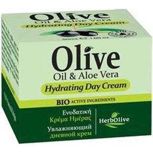 Herbolive Dagcreme Hydraterende creme met Olijfolie & Aloe Vera 50ml
