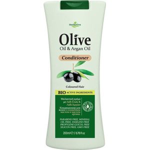 Herbolive - Conditioner Zonder Siliconen - Voor Gekleurd Haar - 99% Natuurlijk