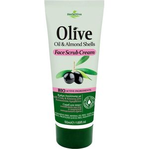 Herbolive Gezichtsscrub met Olijfolie - 50 ml