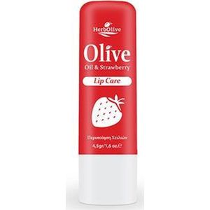 HerbOlive Lippenbalsem *Olijfolie & Aardbei* 4,5g