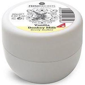 Fresh Secrets Body boter *Ezelinnenmelk & Vanille/Groene Thee* 60ml