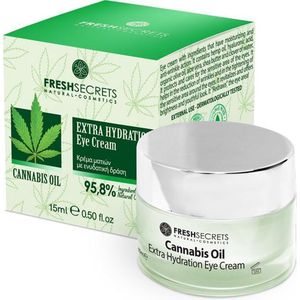Fresh Secrets Oogcrème Extra Hydraterend *Cannabis Olie* 15ml
