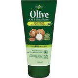 Herbolive - Haarmasker - Olijfolie & Shea Butter - 200ml - Zijdezachte Verzorging
