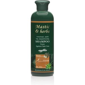 Mastic & Herbs shampoo met Chios mastiek tegen haarverlies 2-pak