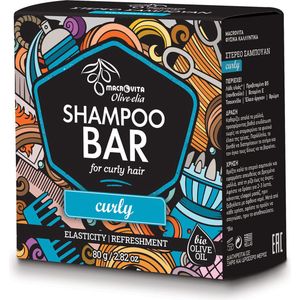 Olive-elia Shampoo Bar Curly (voor krullend haar) - 80 gram