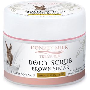 Pharmaid Donkey Milk Treasures Body Scrub Brown Sugar 200ml | Moisturizer
