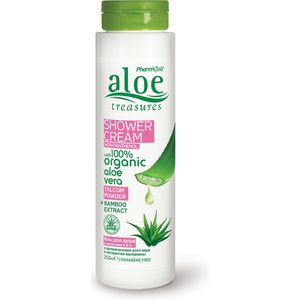 Pharmaid Aloe Treasures Shower Cream Talcum Powder 250ml Natural Douchegel