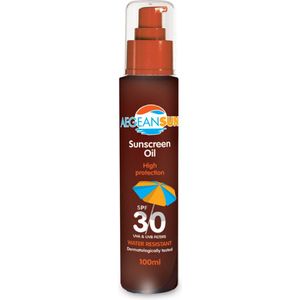 AegeanSun Sunscreen Oil spf 30 100ml | Huid en Zon bescherming