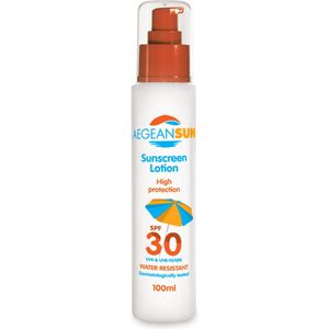 Pharmaid Aegean Sun Natuurlijke Zonnebrand Lotion SPF30 100ml | Sun cream Moisturizer