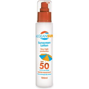 Pharmaid Aegean Sun Zonnebrand Lotion SPF50 100ml | Sun cream Moisturizer