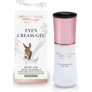 Pharmaid Donkey Milk Treasures Skin Care Slow Age en Anti Rimpel oogcrème 40ml | Natuurlijk Goed