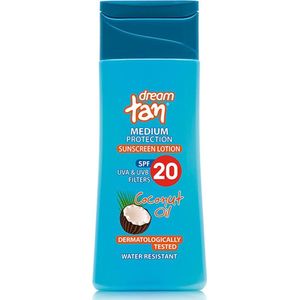 Pharmaid Dream Tan Zonnebrand Skincare Anti Age Lotion Kokos SPF 20 - 200ml | Zonnebrand Lotion | Sunscreen Lotion