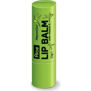 Pharmaid Aloe Vera Lippenbalsem 3,5g – Verzachtende Verzorging met Aloë Vera & Vitamine E voor Zachte, Gehydrateerde Lippen met Fruitige Geur