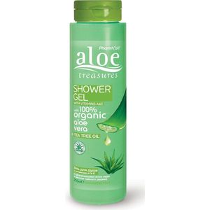 Pharmaid - Aloe Treasures - Douchegel - 250ml - Tea Tree Oil - Biologische Aloë Vera