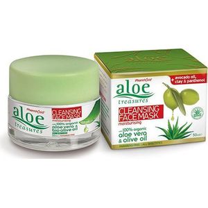 Pharmaid Aloe Treasures Cleansing Face  Mask | Cleansing Moisturizing | Masker 50ml