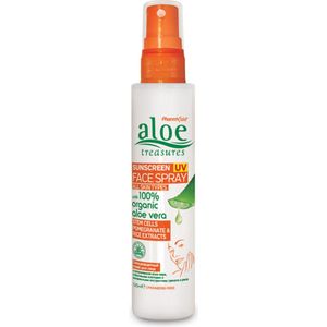 Pharmaid Aloe Treasures Face Spray Sunscreen UV 125ml | Gezichtsspray