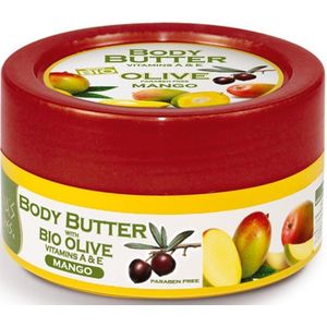 Pharmaid Athenas Treasures Body Butter Bio Olive Mango Moisturizer 200ml | Bodybutters Natuurlijk Goed