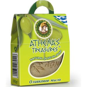 Pharmaid Athenas Treasures Olijf Olie zeep Natural wide box 100gr | Natuurlijk Goed | Handzeep