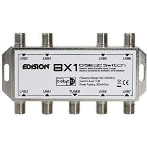 DISEQC 8x1, DiSEqC Switch 8/1, 8 Sat to 1 Stb