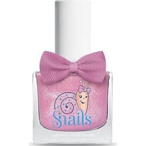 SNAILS Glitter Bomb Waternagellak, 10,5 ml, roze