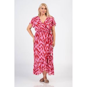 Curviss - Maxi Jurk - Rood