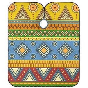 Kappersjurk Azteekse Salon Cape Professionele Haar Snijden Jurk Vlek Bestand Kapper Cape Voor Familie Kinderen Kapper