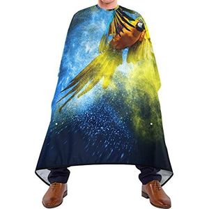 Haar Snijden Schort Papegaai Kleurrijke Poeder Salon Cape Professionele Kappers Schort Professionele Haar Snijden Cape Voor Styling Kappers Kapsel